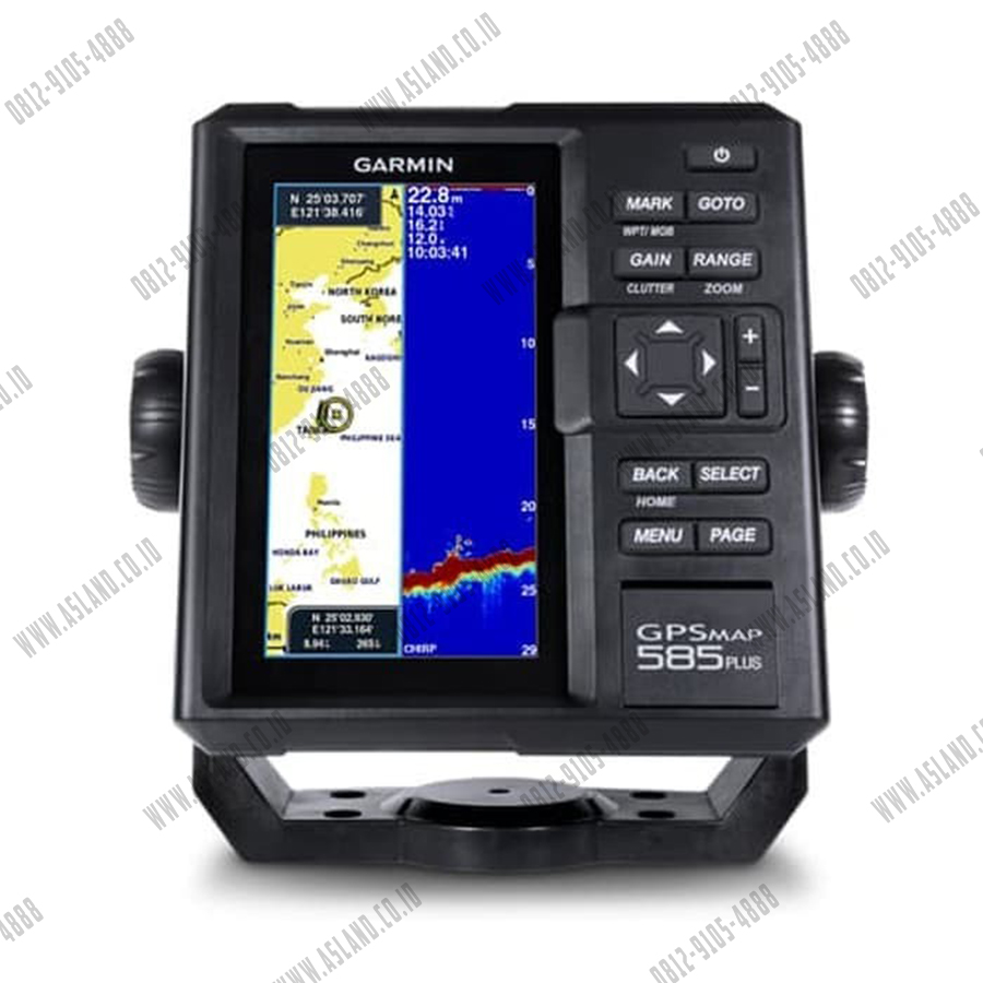 GARMIN GPSMAP 585 PLUS / FISH FINDER | Alat Ukur | Anmadas Land